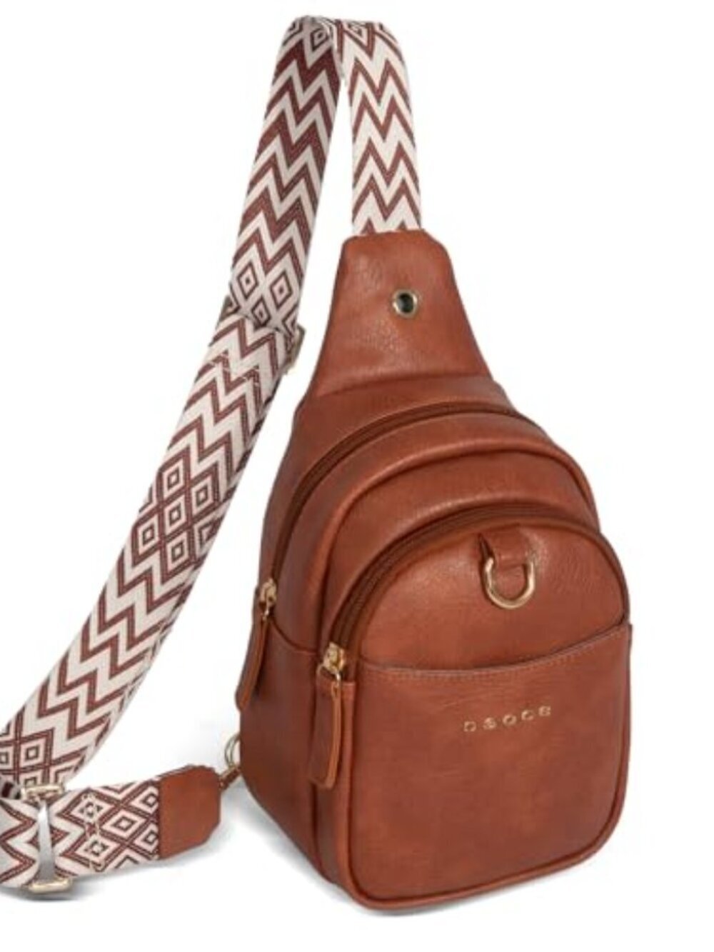 🆕 Sling Bag for Women, Anti-Theft Crossbody Chest Bag, Water-Resistant PU